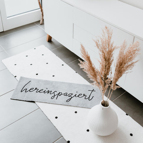 Waschbarer Läufer Punkte