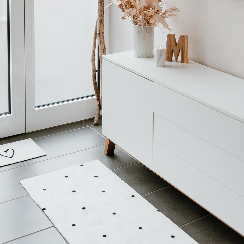 Waschbarer Läufer Punkte