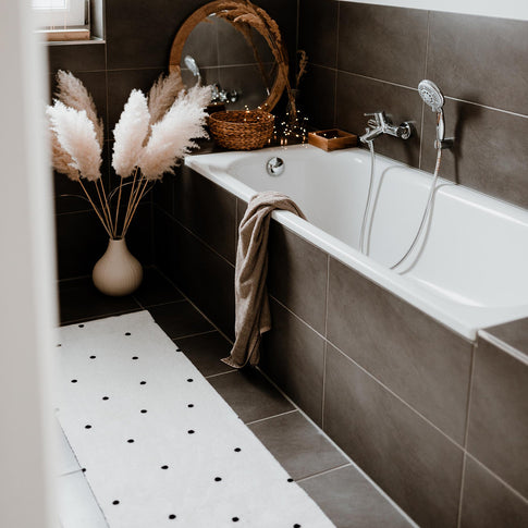 Waschbarer Läufer Punkte