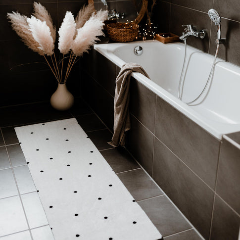 Waschbarer Läufer Punkte