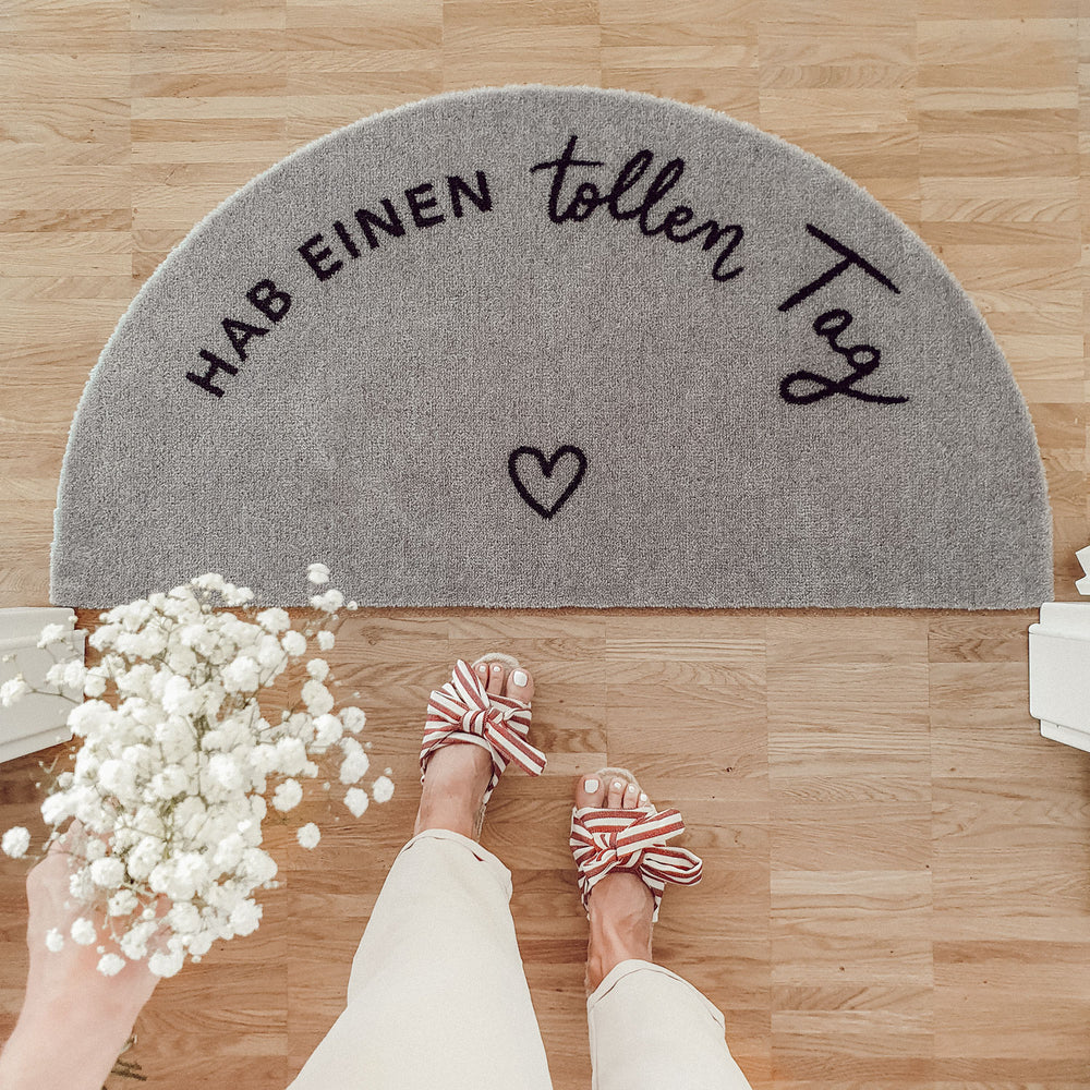 Waschbare Fußmatte Toller Tag