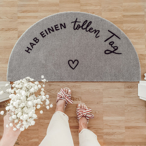 Waschbare Fußmatte Toller Tag