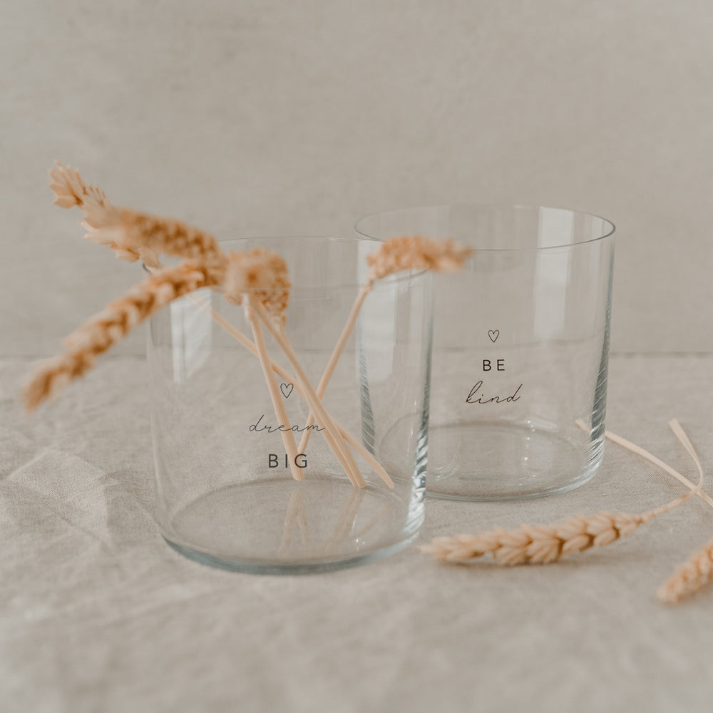 Trinkglas im 2er Set Dreams schwarz