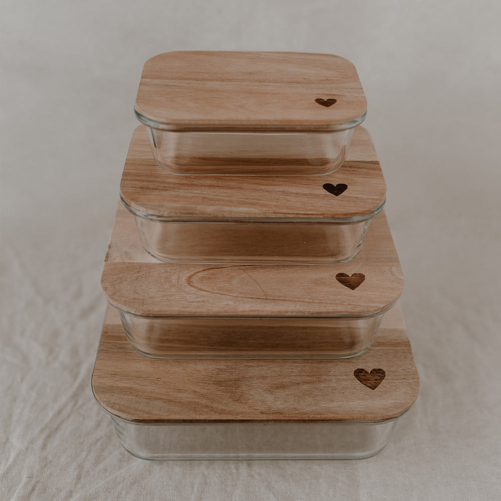 Vorratsbehälter Herz 12,5 x 17 cm