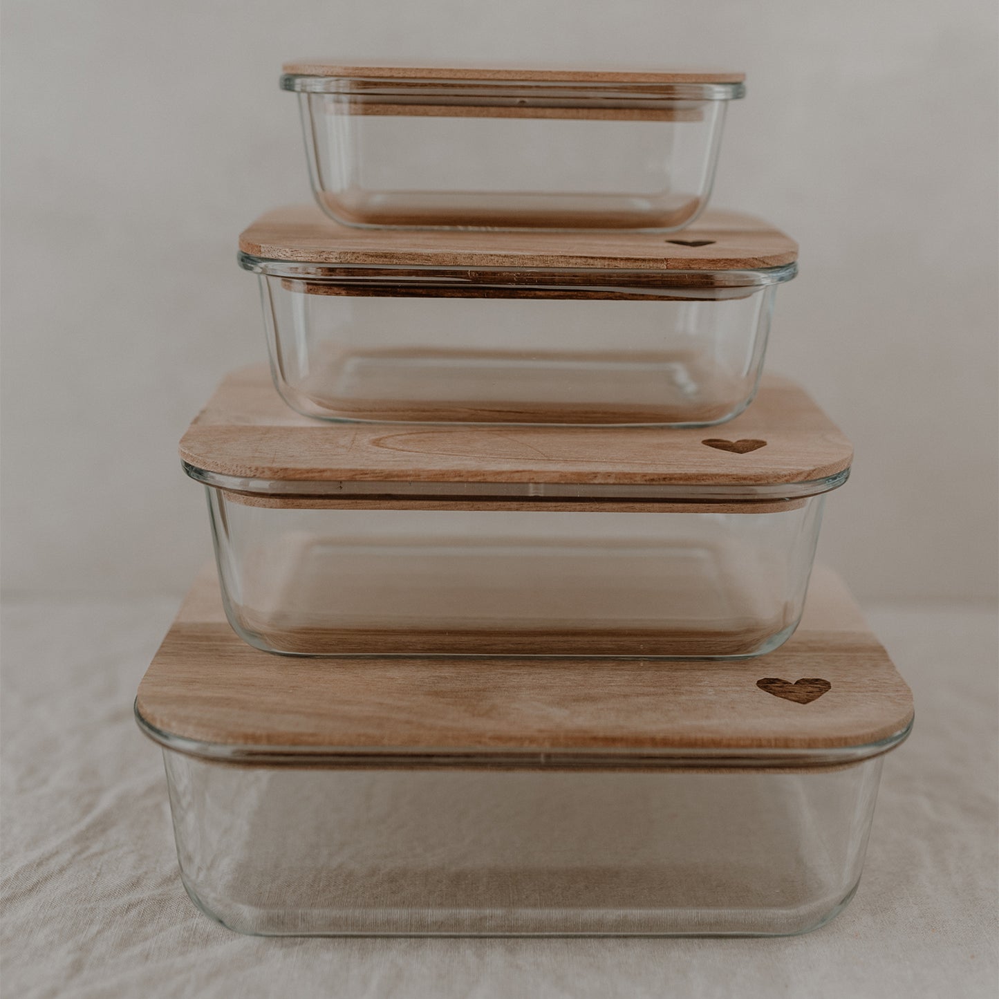 Vorratsbehälter Herz 12,5 x 17 cm