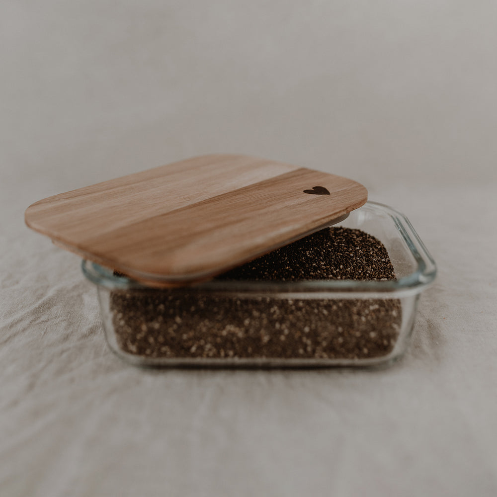 Vorratsbehälter Herz 12,5 x 17 cm