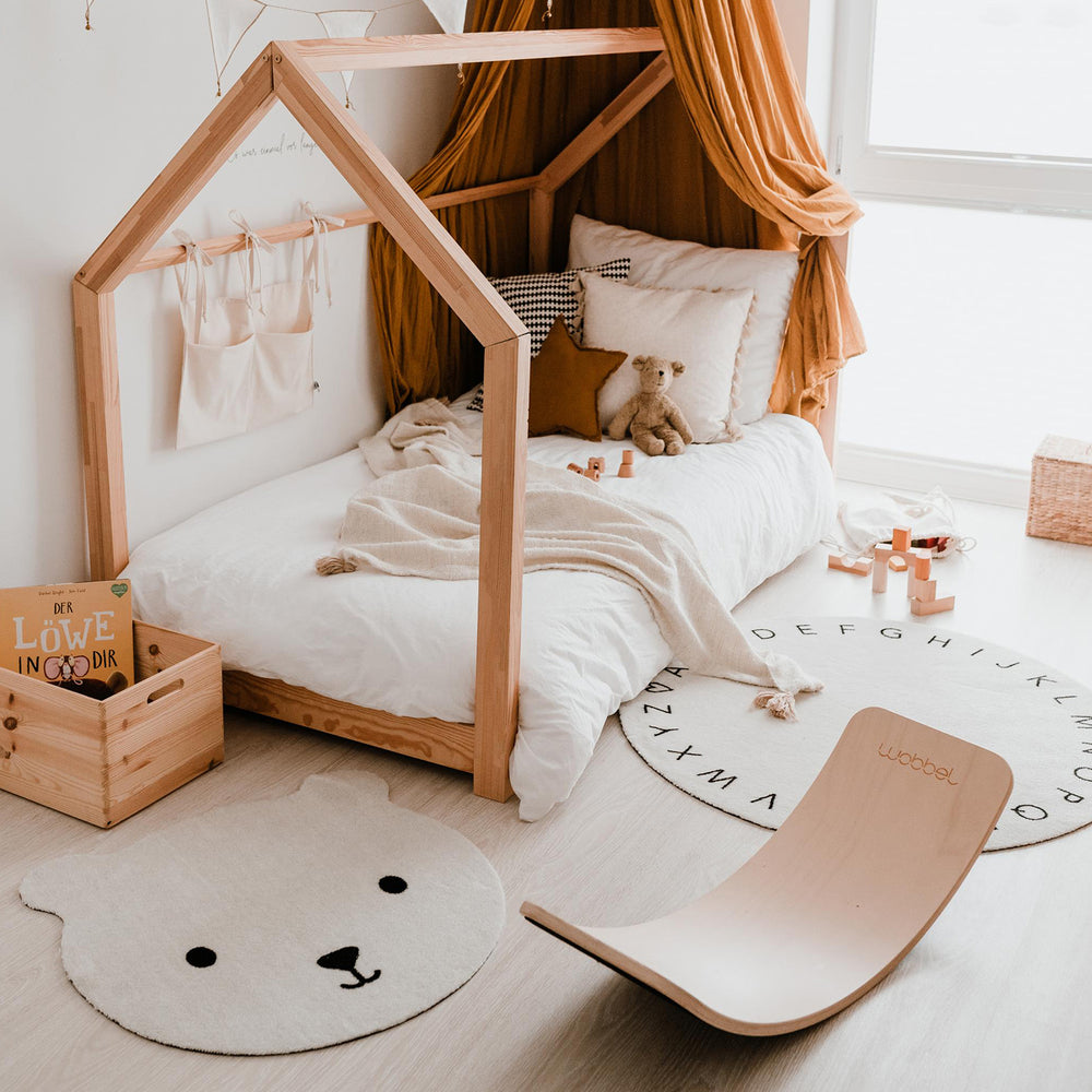 Waschbarer Kinderteppich Bär