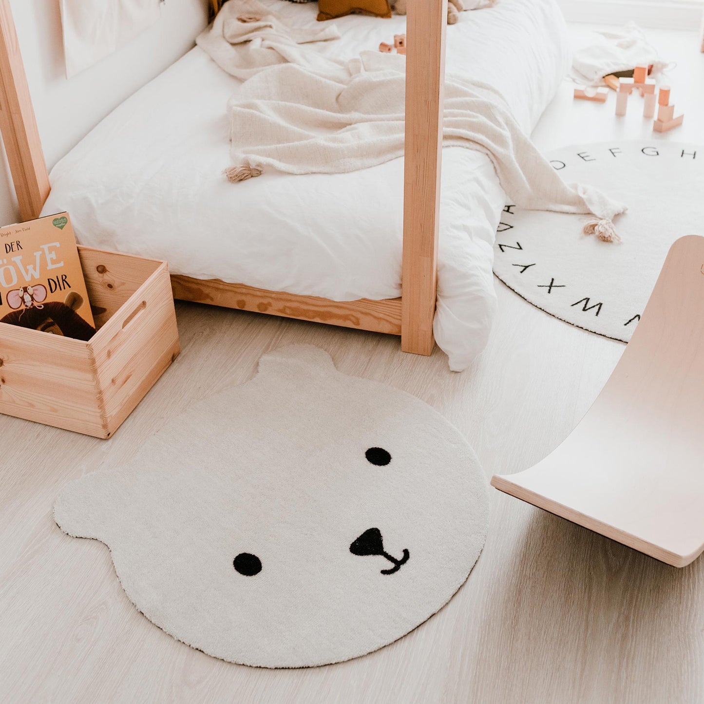 Waschbarer Kinderteppich Bär