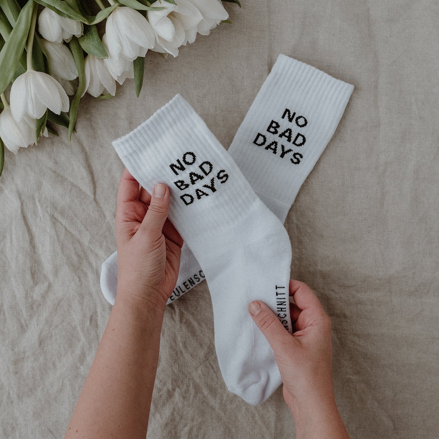 Socken No bad days | Eulenschnitt 
