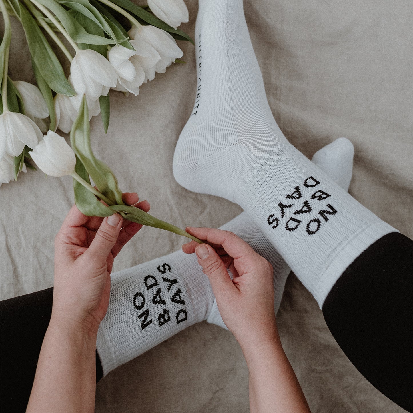Socken No bad days | Eulenschnitt 