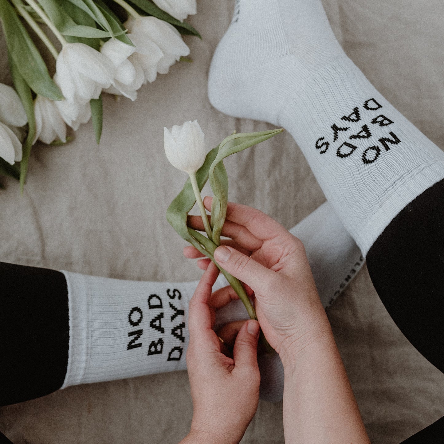 Socken No bad days | Eulenschnitt 