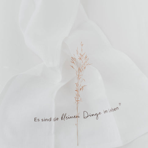 Leinen Geschirrtücher Sprüche im 2er Set