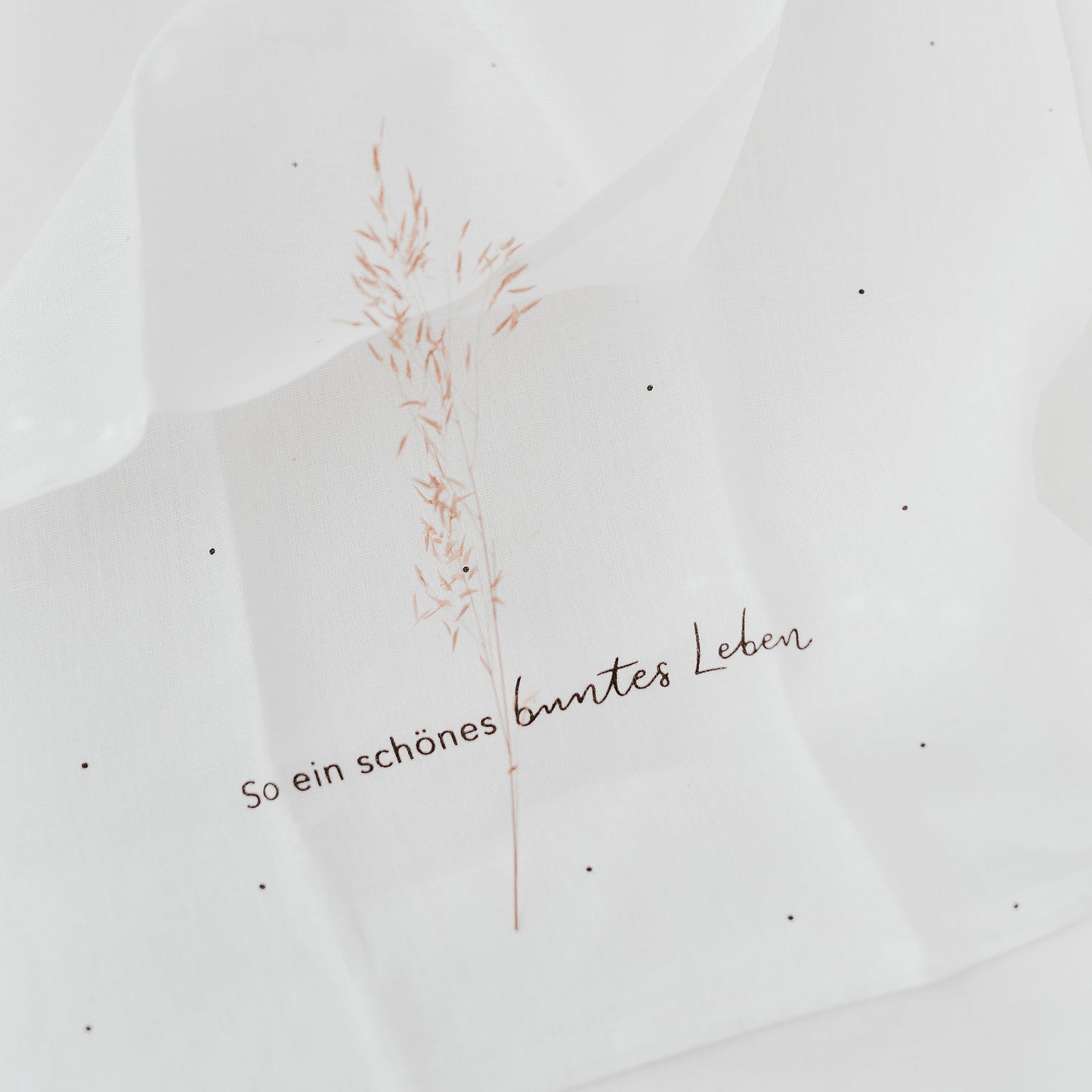 Leinen Geschirrtücher Sprüche im 2er Set